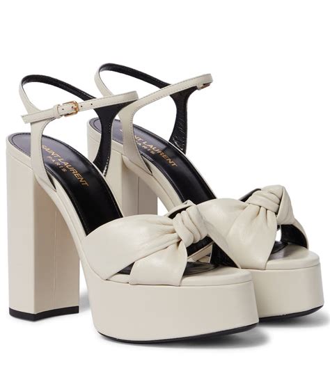 ysl platform heels bianca|ysl heels images.